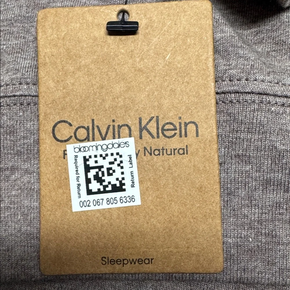 Calvin Klein Pajama Top Long Sleeve Form to Body Fit - Picture 7 of 10